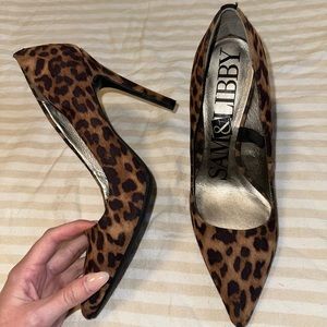 Sam & Libby Cheetah Heels